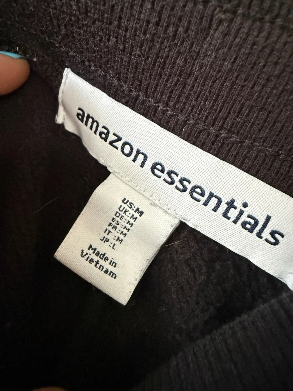Men's Black Jogger Pants - Comfortable Everyday Sweatpants size M Amazon